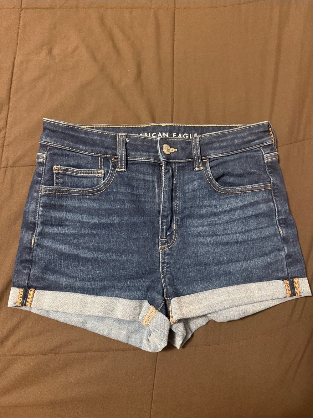 AE Next Level Stretched High-Rise Shorts